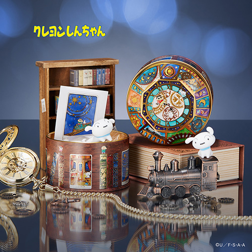 クレヨンしんちゃんトレイン缶