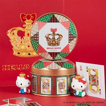 ハローキティのトランプ缶