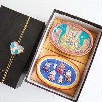 【母の日】 Gift Box - 選べる2缶セット -( B「コジコジ缶2・ヒーロー缶」)