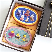 【お中元】 Gift Box - 選べる2缶セット -( C「ヒーロー缶・ピヨコレ缶」)