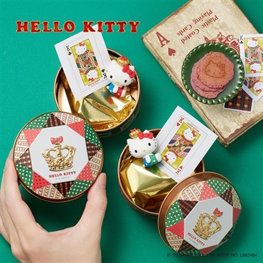 ハローキティのトランプ缶 詳細画像