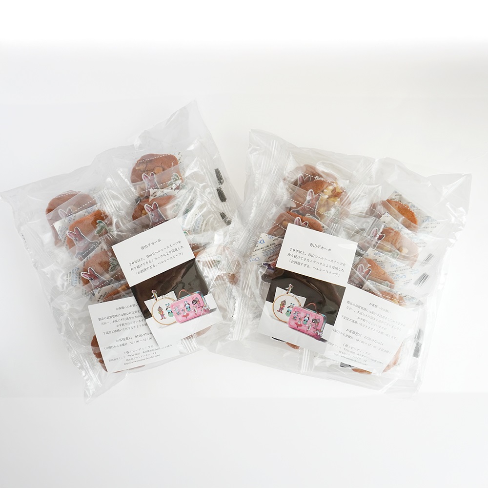 【2袋セット】キャラメル風味ケーキお得な袋入り 詳細画像