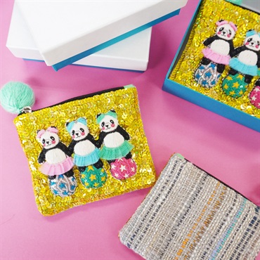 刺繍ポーチ　低糖質チョコレートクランチ付き【低糖質】 詳細画像